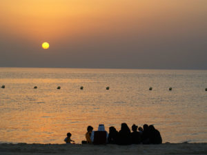 Half Moon Beach in Saudi Arabia