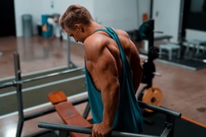 Man in a gym