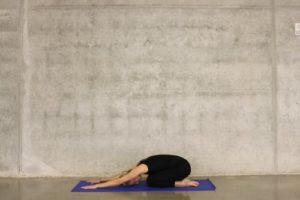 Woman doing yoga